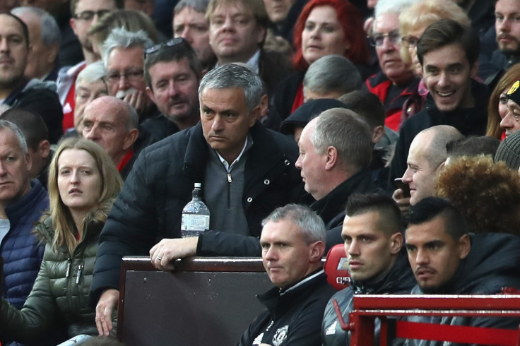 Jose Mourinho in the crowd