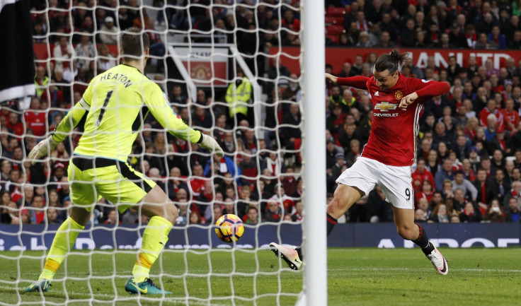 Tom Heaton & Zlatan Ibrahimovic