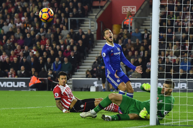 Eden Hazard rues a missed chance Eden Hazard rues a missed chance