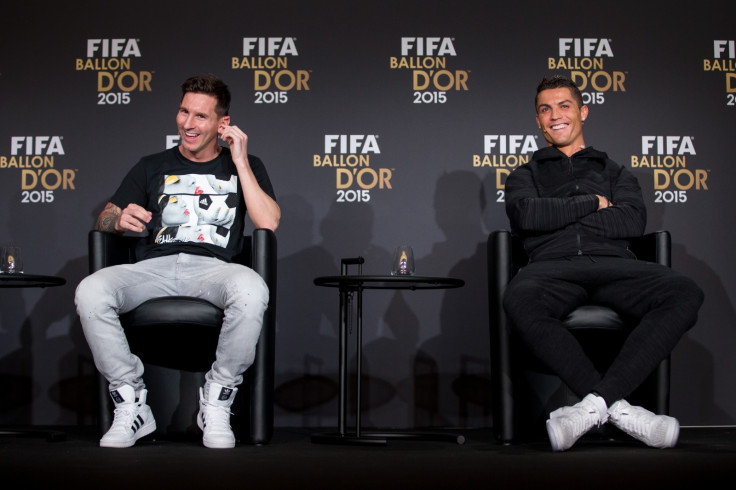 Lionel Messi and Cristiano Ronaldo