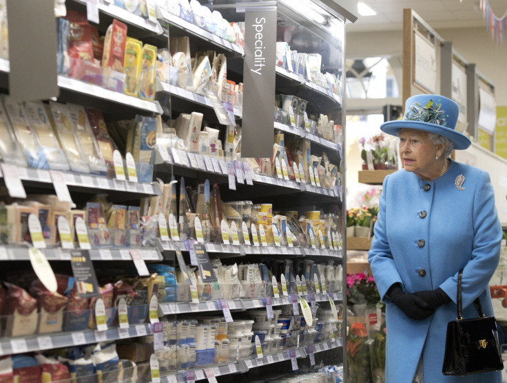 The Queen at Poundbury Waitrose