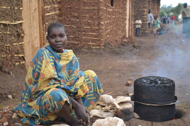 Semi-permanent homes in Mahama