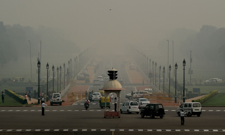 Delhi smog levels