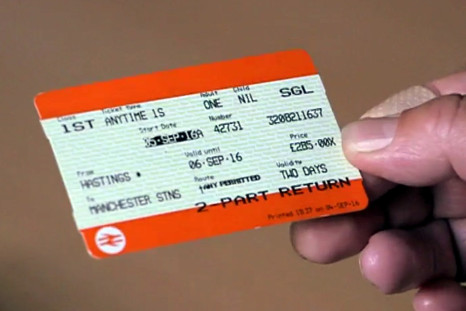 Fake National Rail train tickets