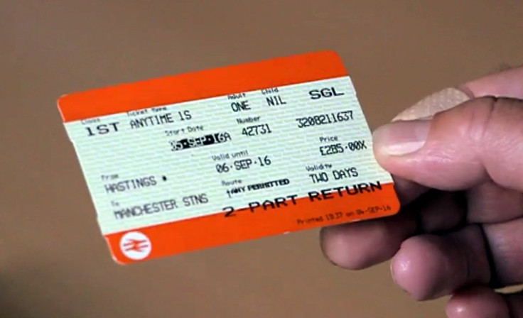 Fake National Rail train tickets