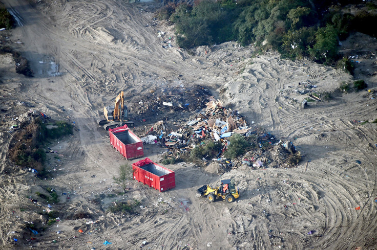 Calais Jungle camp migrants refugees aerial