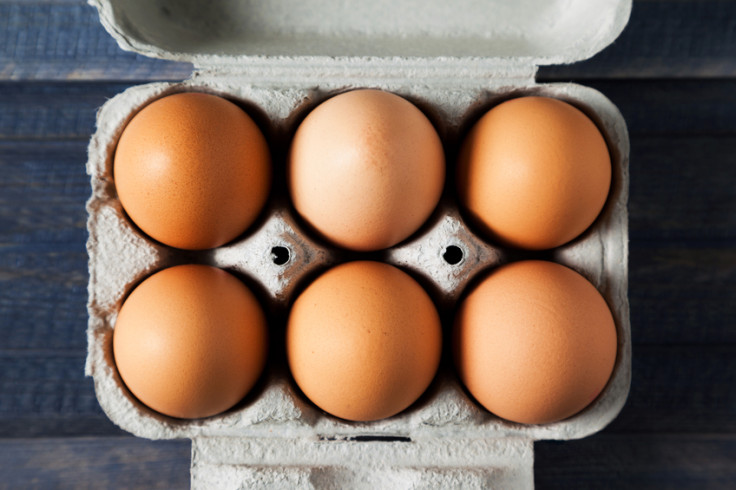 Eggs in a carton