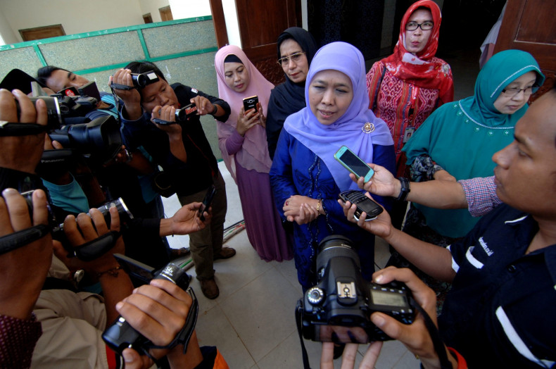 Indonesian social affairs minister Khofifah Indar Parawansa
