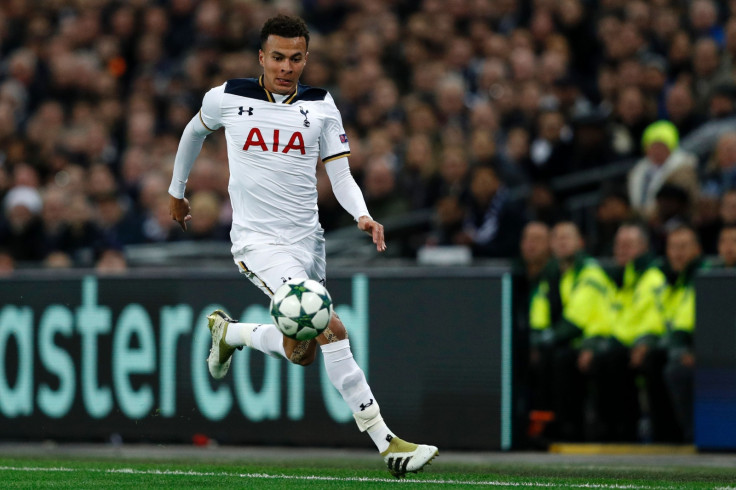 Dele Alli on the ball for Spurs