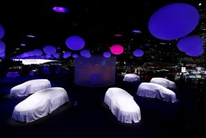 Cars covered at motor show