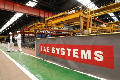 BAE to start production on the Royal Navy’s Type 26 global combat ship next year