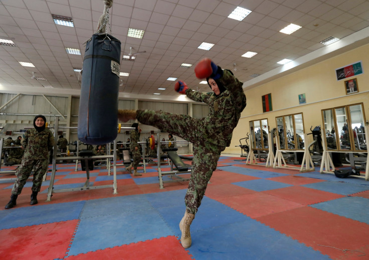 Afghan women soldiers