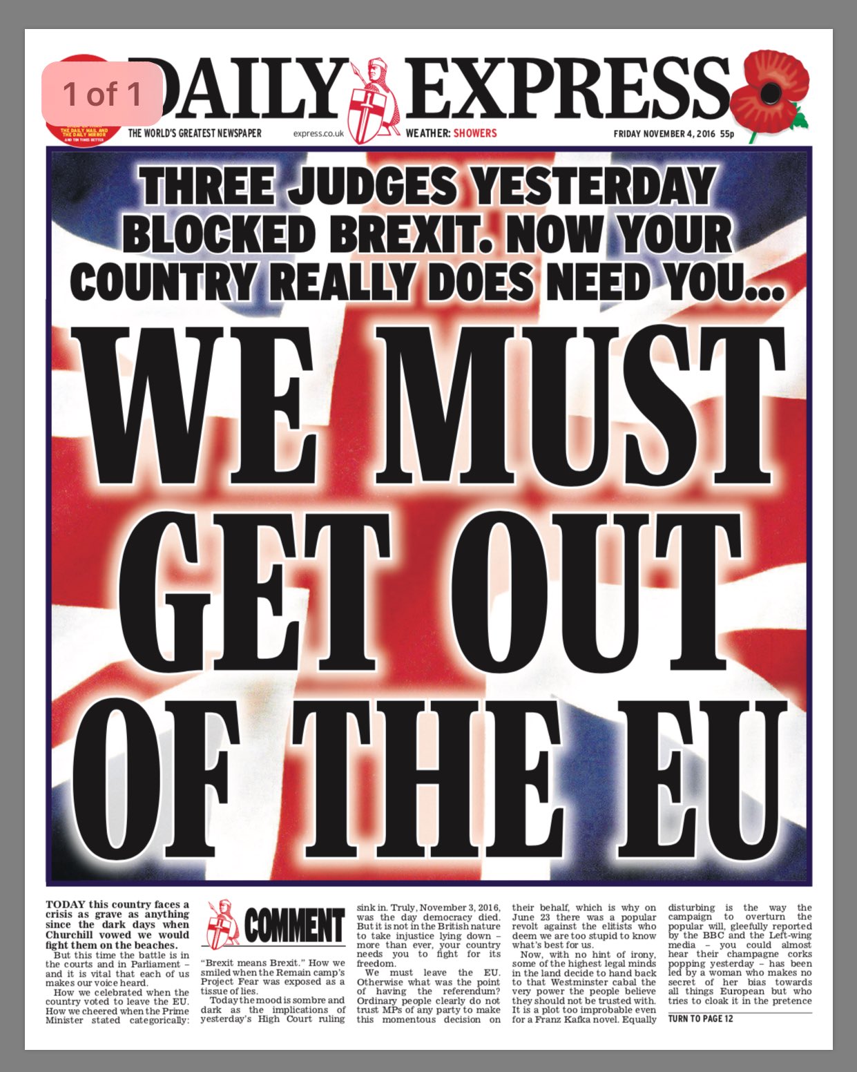 UK's proBrexit press slams high court ruling on Gina Miller case