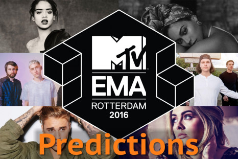 MTV EMAs 2016 predictions