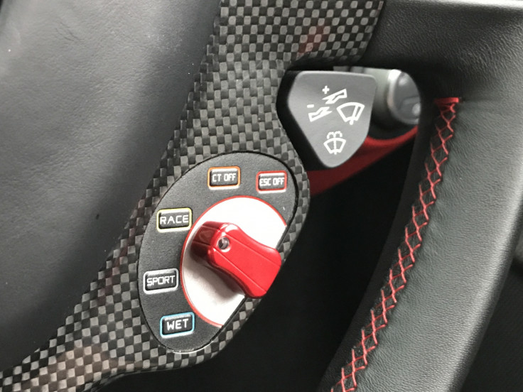 Ferrari 488 GTB Manettino switch