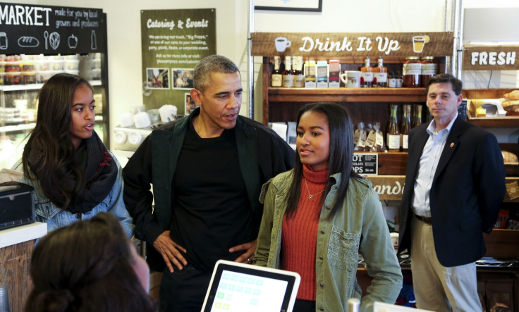 President Barack Obama daughters, Malia and Sasha