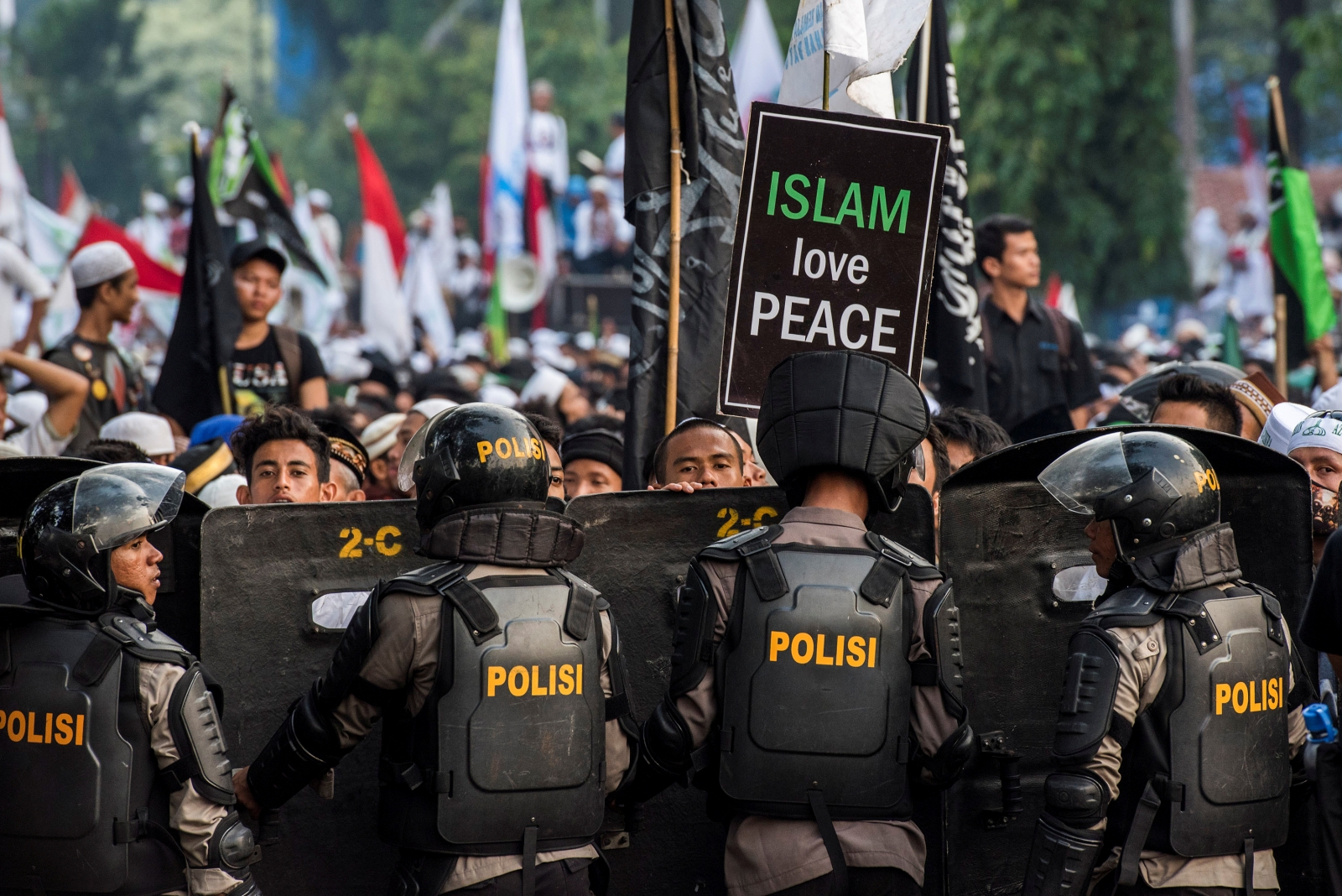 Jakarta anti-governor protest