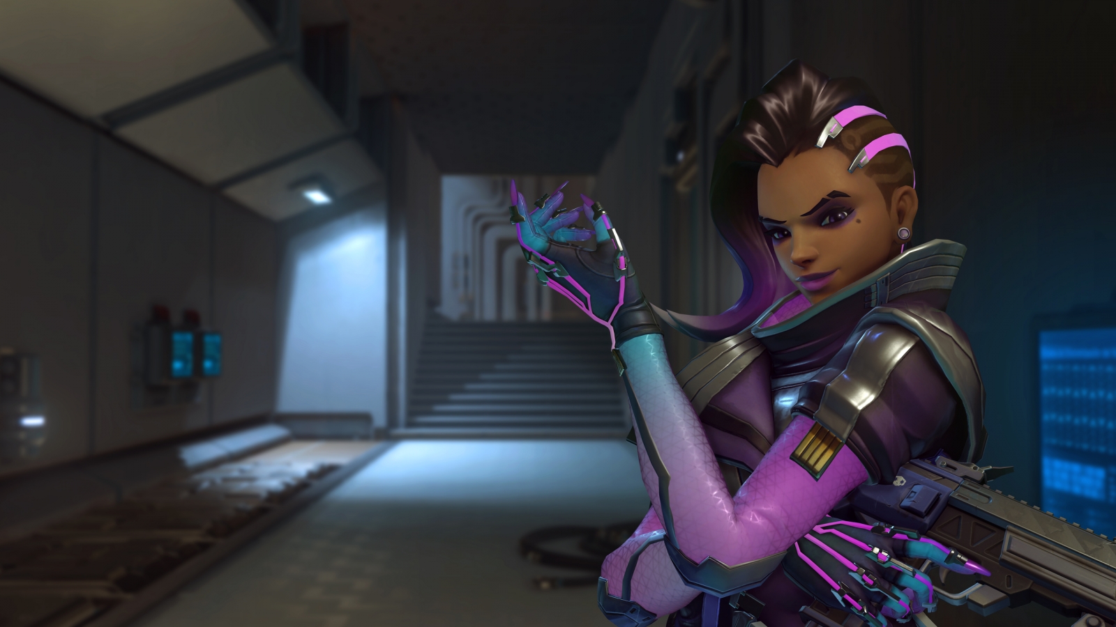 BlizzCon 2016: Sombra unveiled as Overwatch's new hero - 1600 x 900 jpeg 614kB
