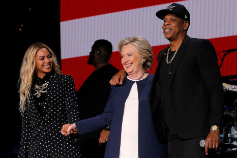 Beyonce and Jay Z support Hillary Clinton