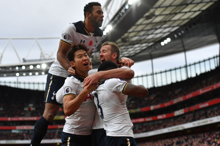 Harry Kane celebrates his goal