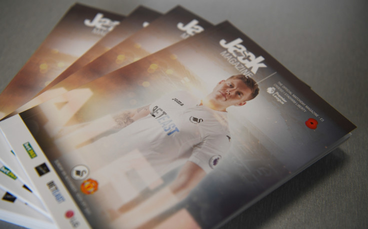 The Swansea City matchday programme