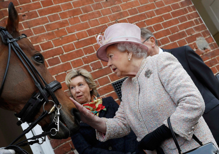 The Queen meets former racehorse