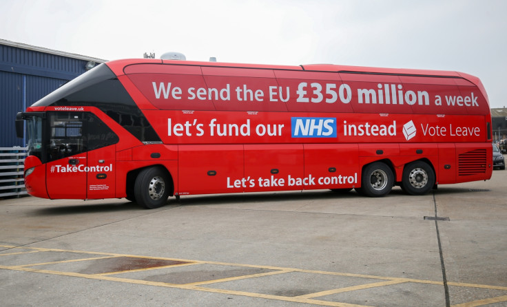 Vote leave bus 