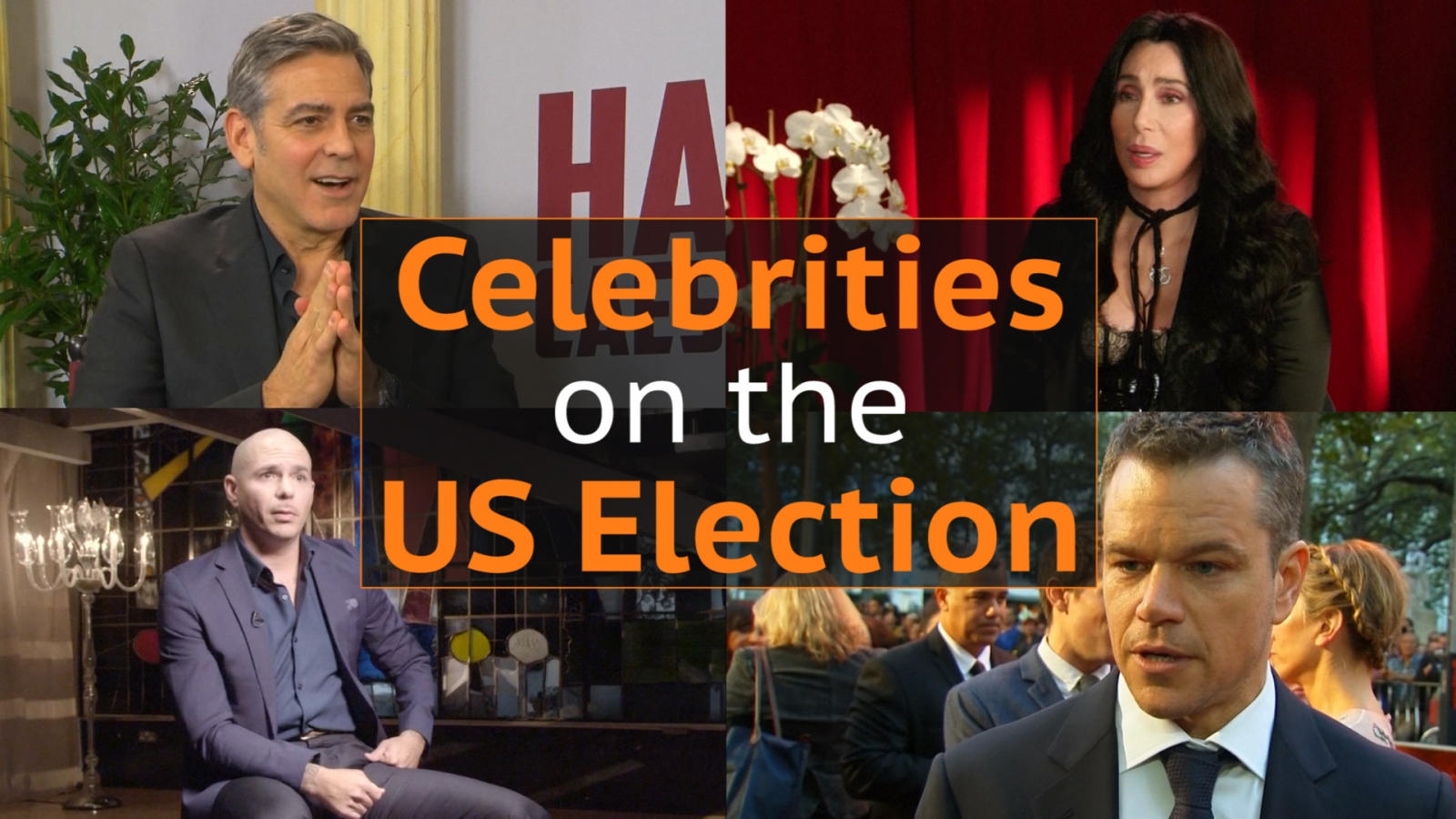 Celebrities on the US Election