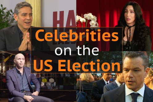 Celebrities on the US Election
