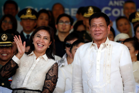 Rodrigo Duterte and Leni Robredo