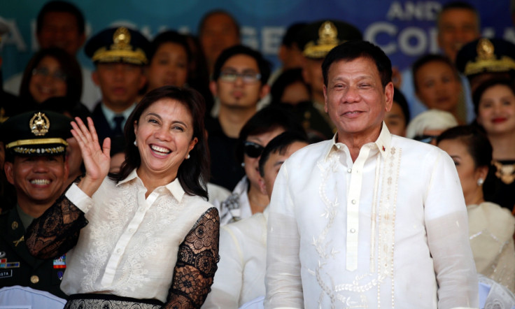 Rodrigo Duterte and Leni Robredo