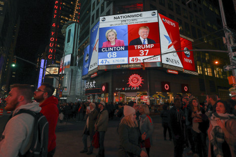 US Election night 2016