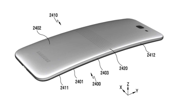 Samsung Galaxy X patent
