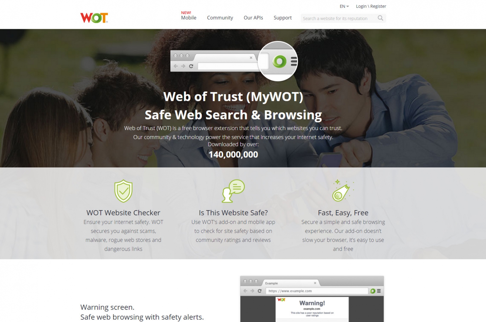 web of trust extension