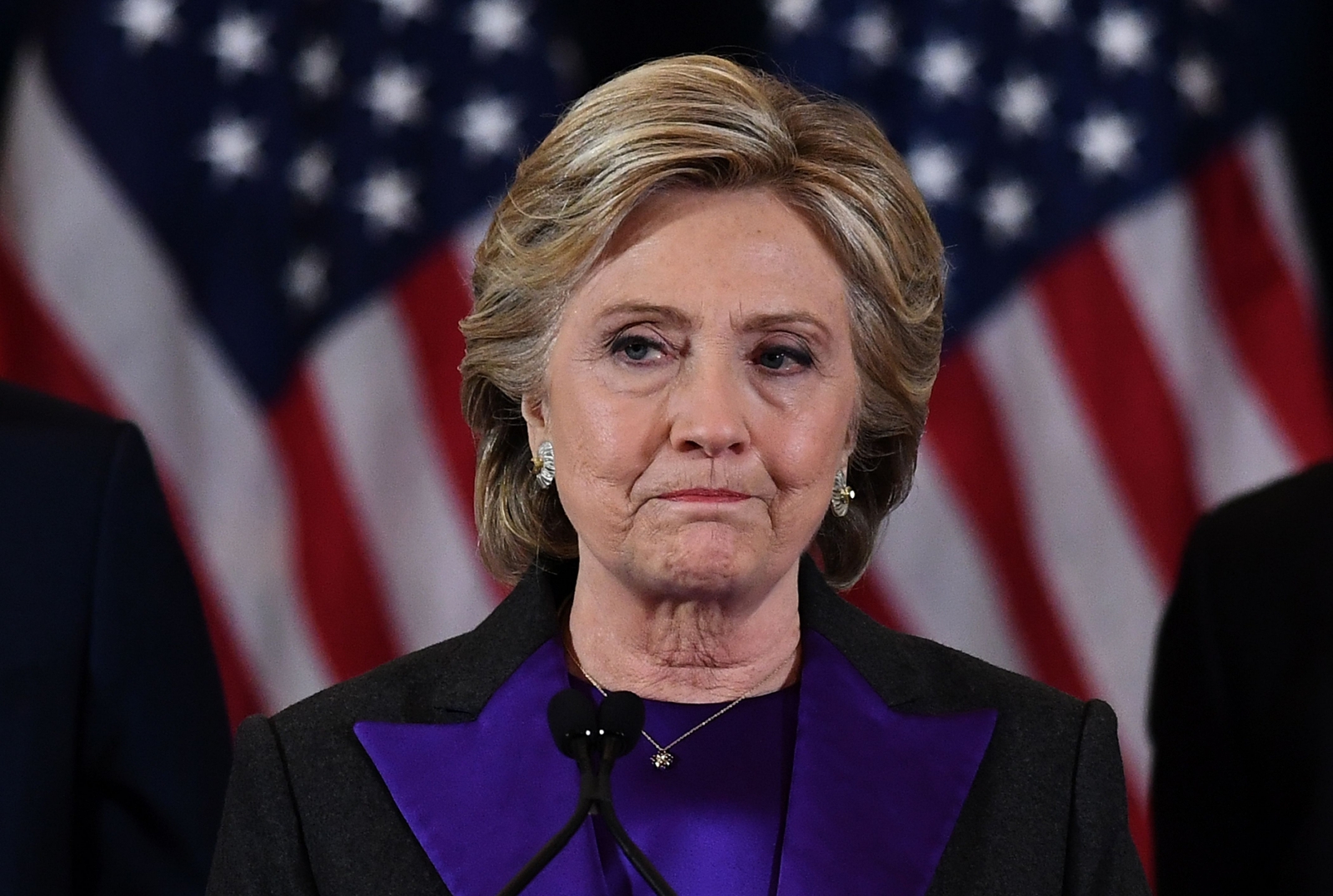Hillary Clinton's concession speech: 'This is painful, and 