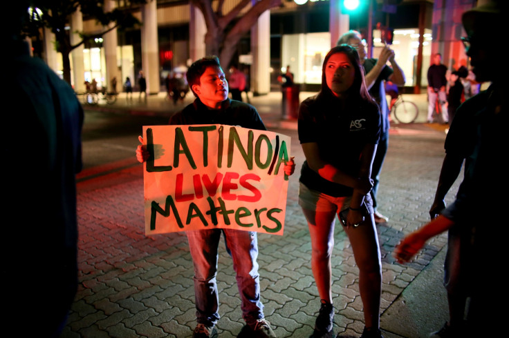 Anti-Trump protesters