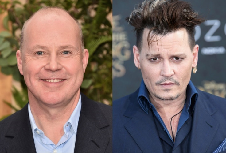 David Yates and Johnny Depp