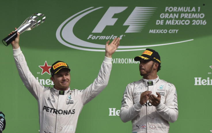 Nico Rosberg and Lewis Hamilton