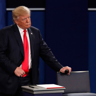 Trump at the presidential debate