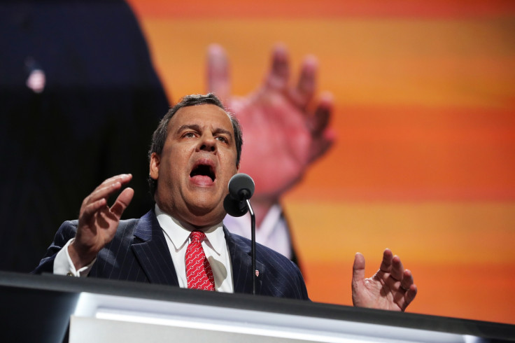 New Jersey Gov. Chris Christie