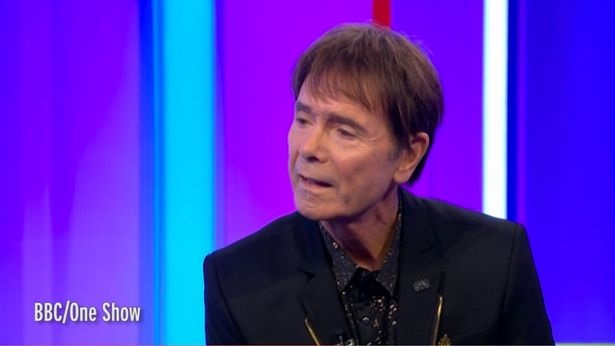 Sir Cliff Richard appears on the One Show despite suing the BBC