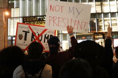 anti-Trump protest