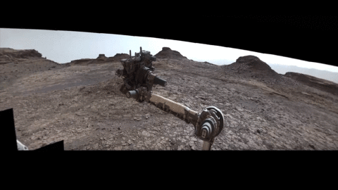 Martian panorama