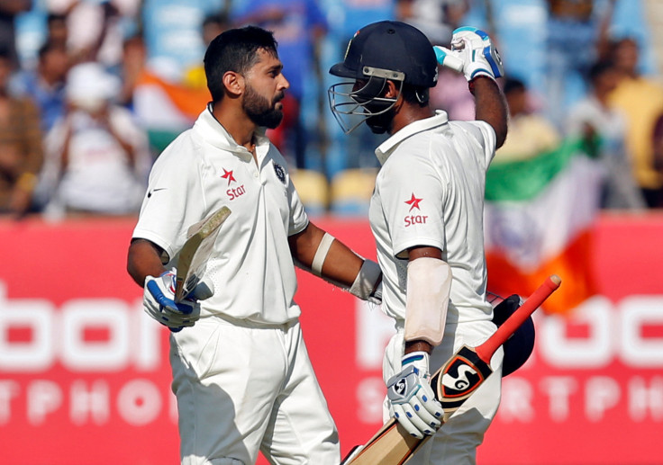 Cheteshwar Pujara and Murali Vijay