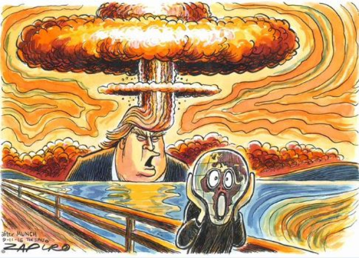 Zapiro's cartoon about Donald Trump