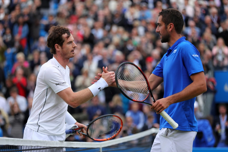 Andy Murray and Marin Cilic