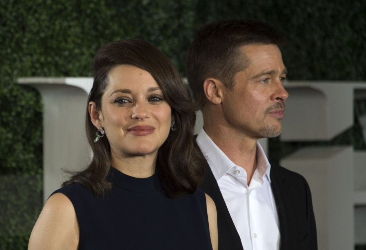 Marion Cotillard and Brad Pitt