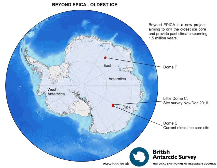 Antarctica map