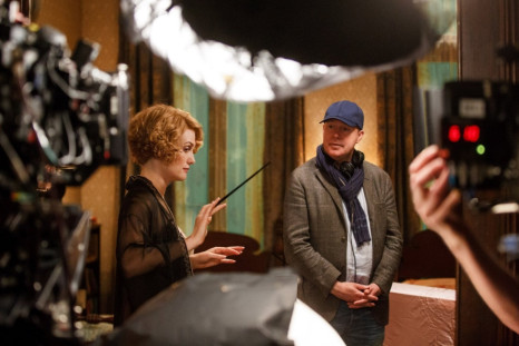 David Yates directing Fantastic Beasts