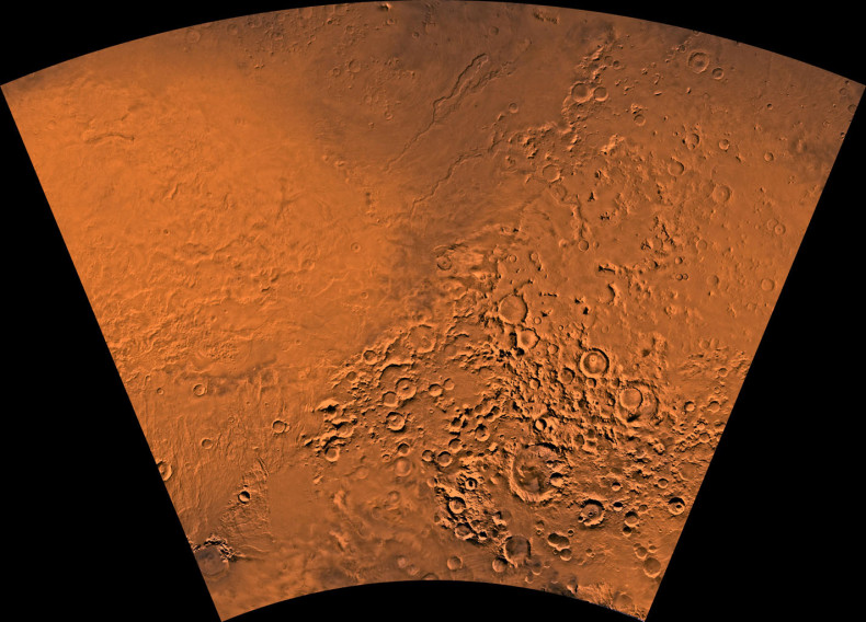 Hellas region of Mars